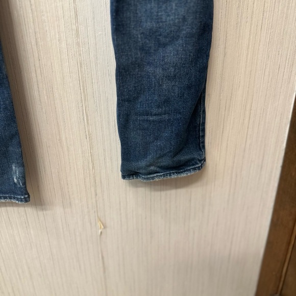 7 For All Mankind Jeans Men Rhigby Blue Sz.33 W34 L30 Slim Straight - Picture 8 of 9